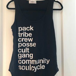 Black Soulcycle tank